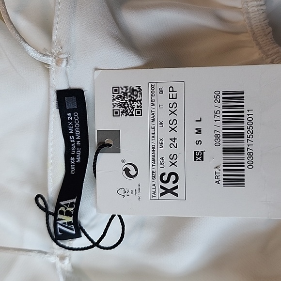 NWT Zara Cutout Mini Dress, Size XS - Picture 9 of 10